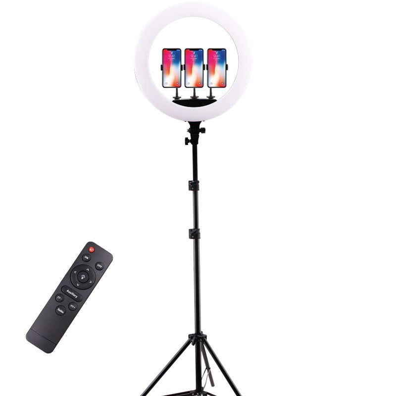 Multi Camera Live Broadcast Ring Light With Beautifying 16In