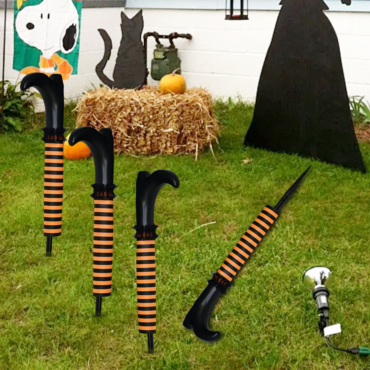 Halloween Inverted Elf Leg Props Spooky Party Decoration Haunted House Decor