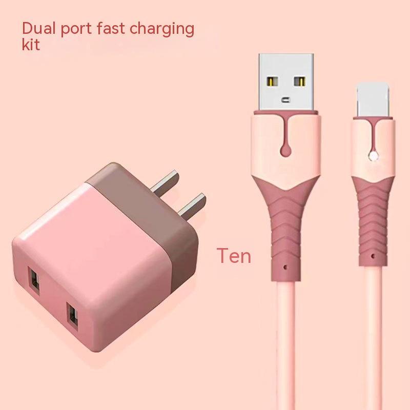 Phone Fast Charge Wire Charger Type C Lightning Micro USB