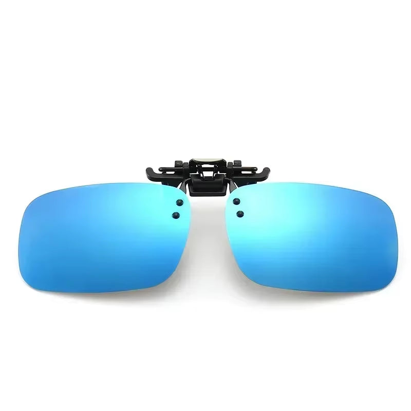 Polarized Clip On Sunglasses Night Vision UV400 - Free Shipping W/ Case