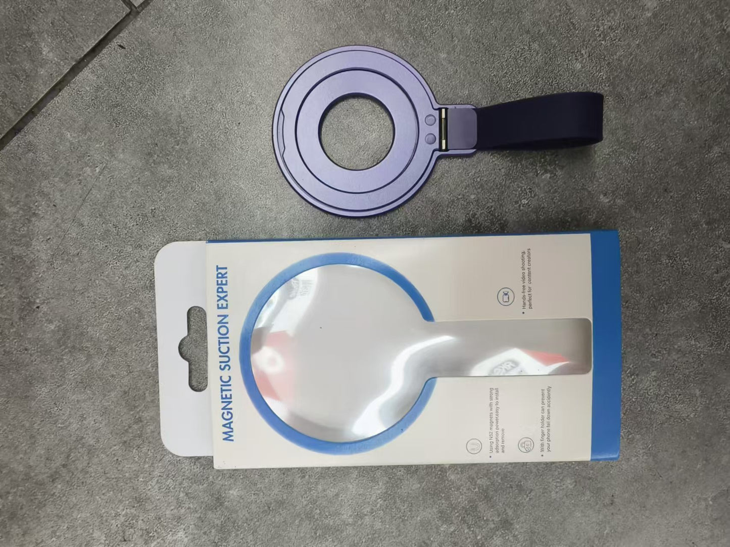 Ultra Thin Magnetic Phone Holder MagSafe Aluminum Alloy