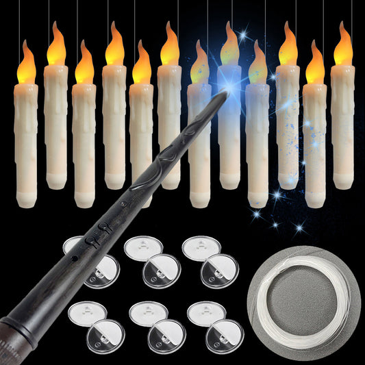 Magic Wand LED Candle Light Electronic Halloween Christmas Party Decoration