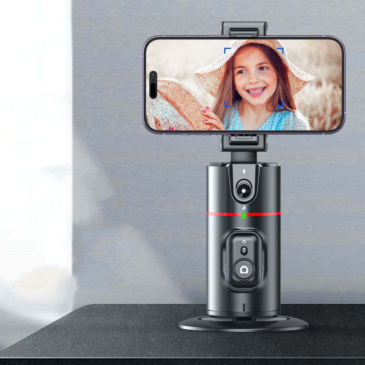 360 Degree AI Facial Recognition Gimbal Tracking Stabilizer