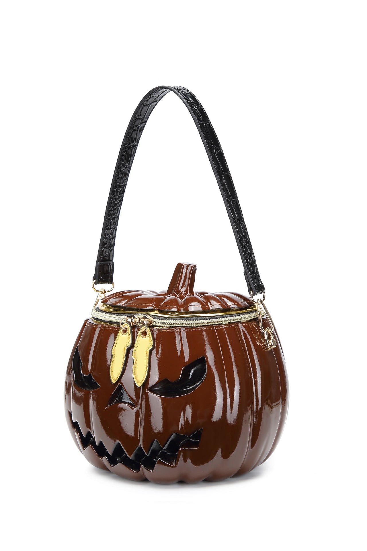 Halloween Pumpkin Shoulder Bag Women Crossbody Multi-Purpose Tote Purse