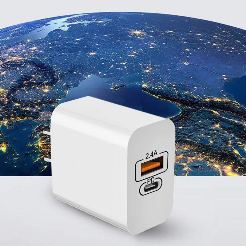 Travel Charger Fast Charge PD Interface For Android Phone