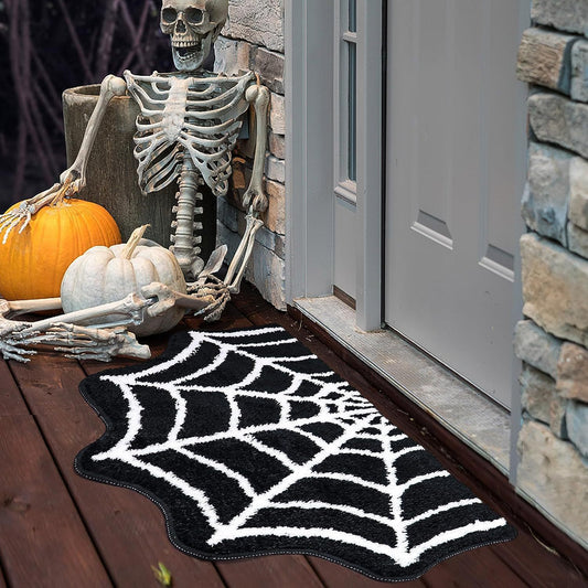 Halloween Door Mat Spooky Cashmere 40x60cm Indoor Family Welcome Rug
