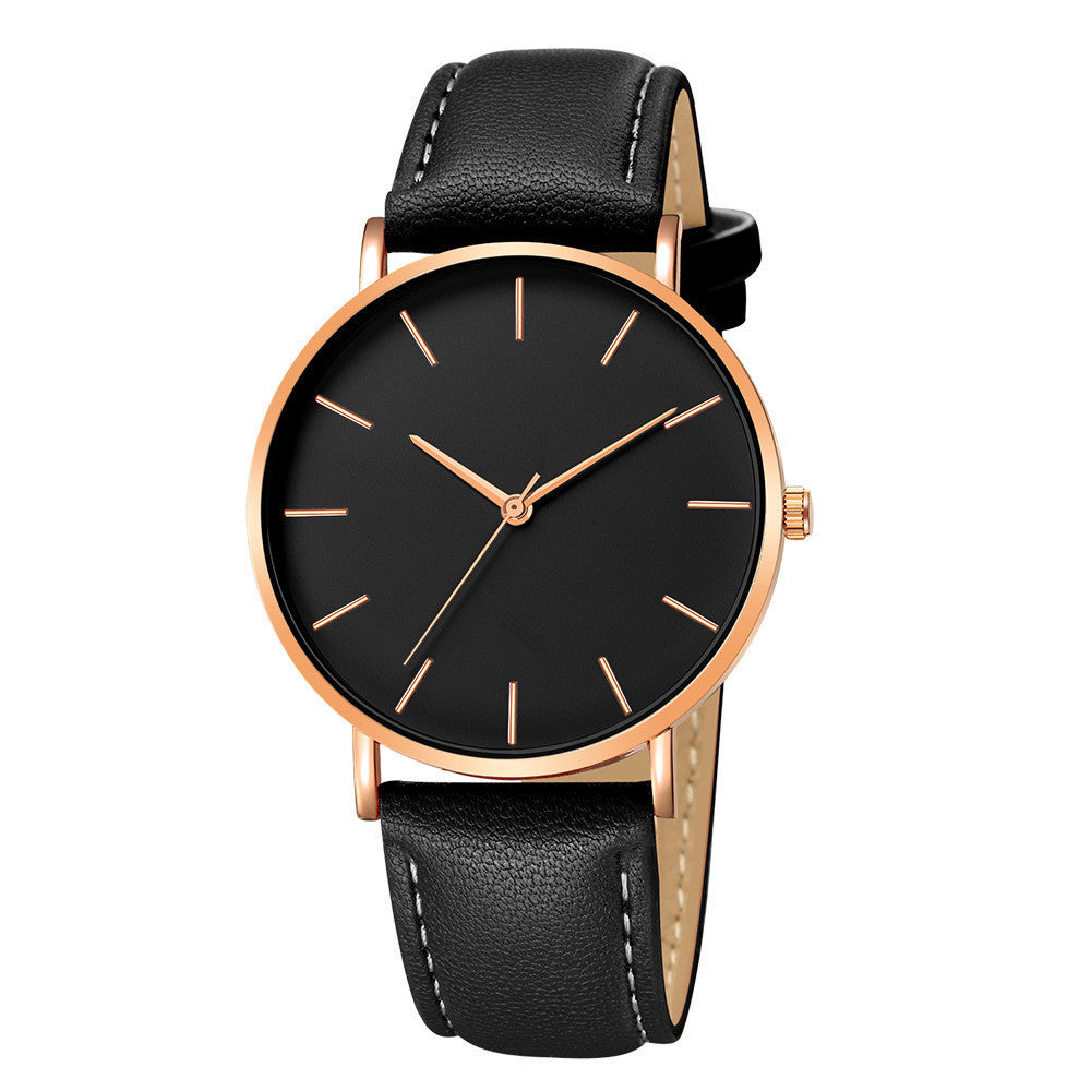 Simple Bar Nail Watch Casual Belt Quartz 40mm Dial