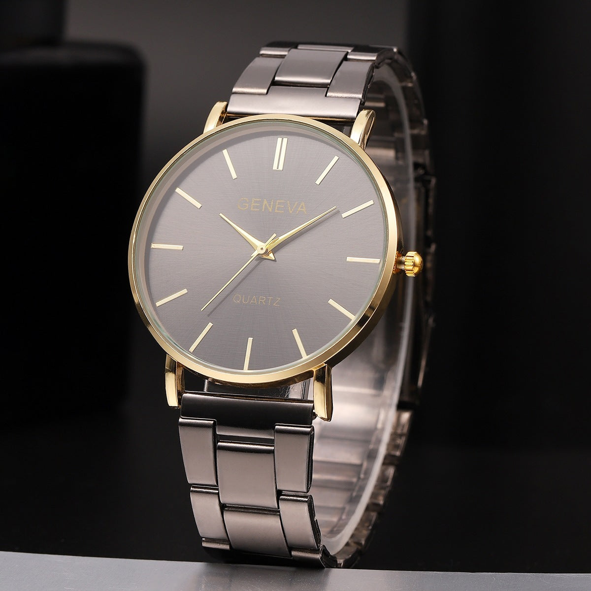 Steel Belt Ultra Thin Quartz Watch Unisex – Casual Everyday Wear