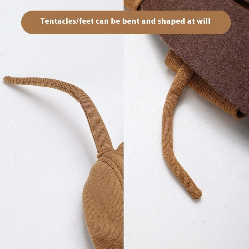 Funny Pet Costume Cat Dog Cockroach Outfit Cute Holiday Party Dress Up Clothing