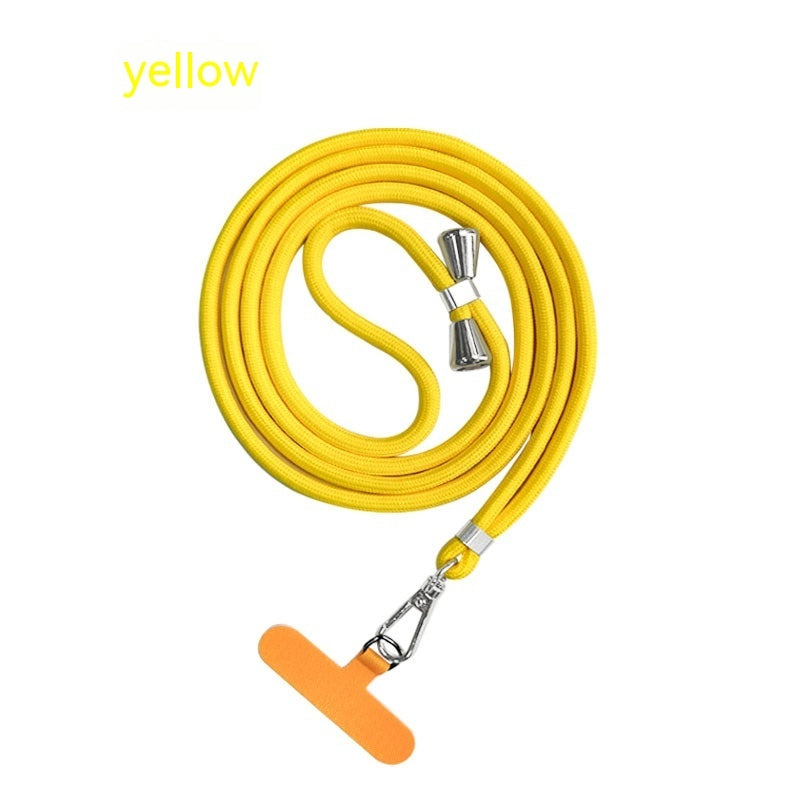 Adjustable Mobile Phone Back Splint Lanyard Gasket Colors