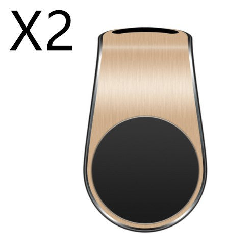 Universal Car Outlet Bracket Mount Black Gold Silver