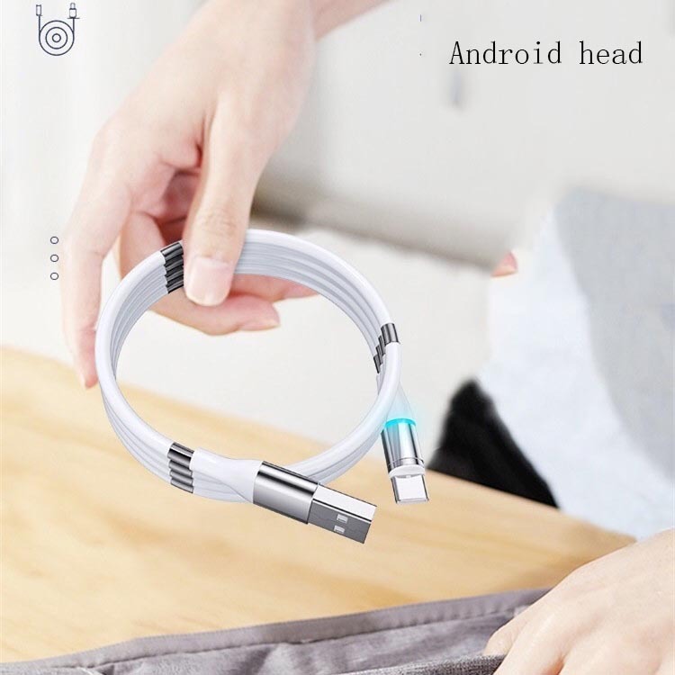 Three In One Fast Charging Data Cable Apple Android Type C