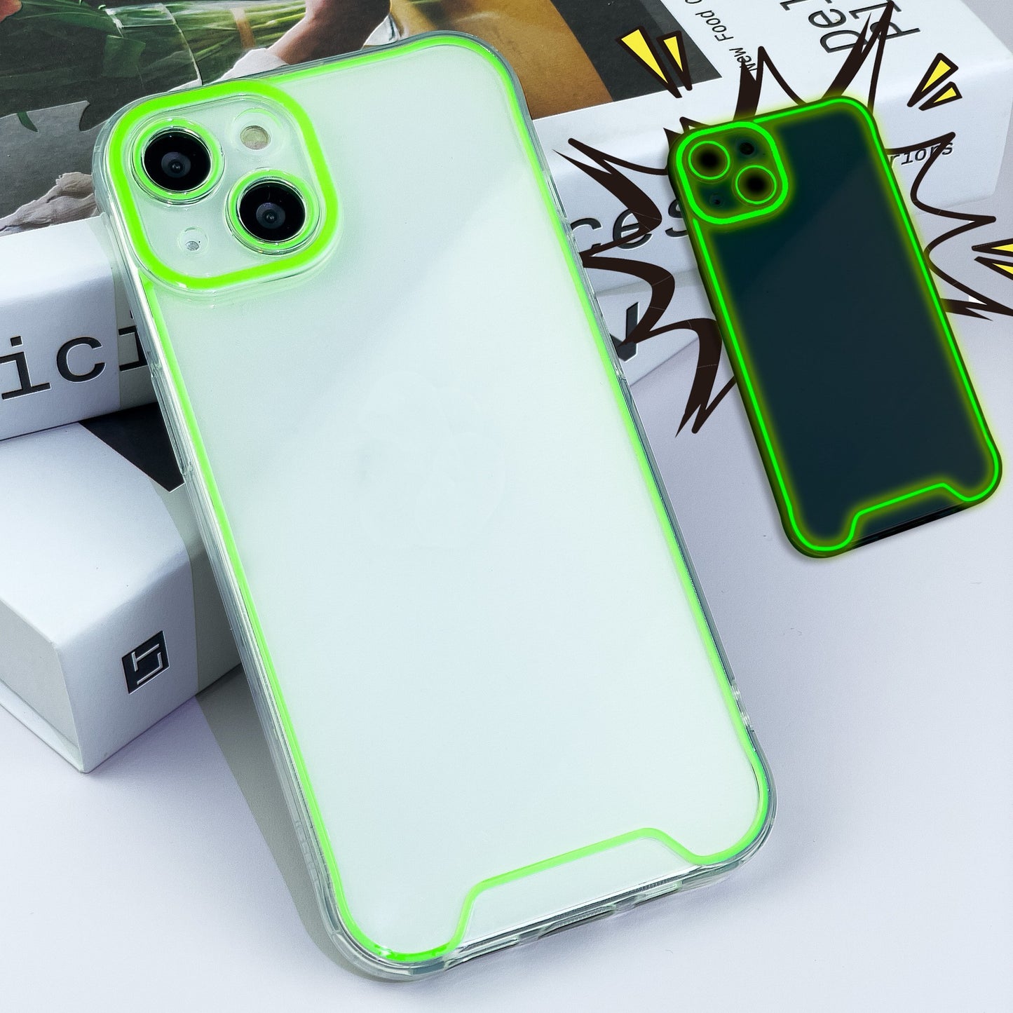 Glow In The Dark Christmas TPU Case For IPhone 14 Pro Max