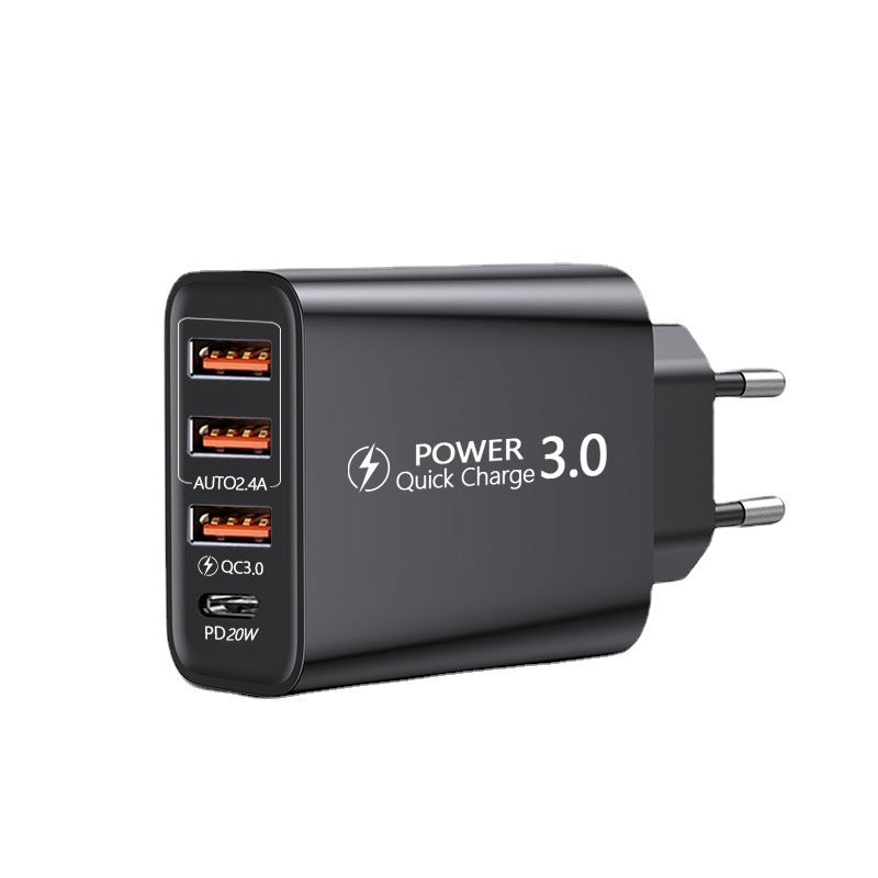 US And European 3 USB Travel Charger For Mobile Phones