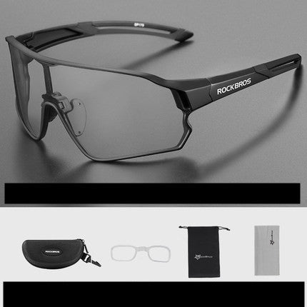 Photochromic Polarized Cycling Glasses Men Outdoor Running Sports UV400