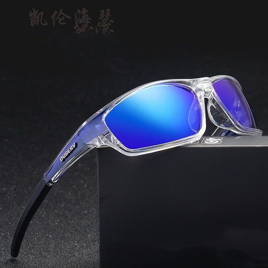 Retro Polarized Sunglasses Men Outdoor Sports Riding Cycling UV400 Shades