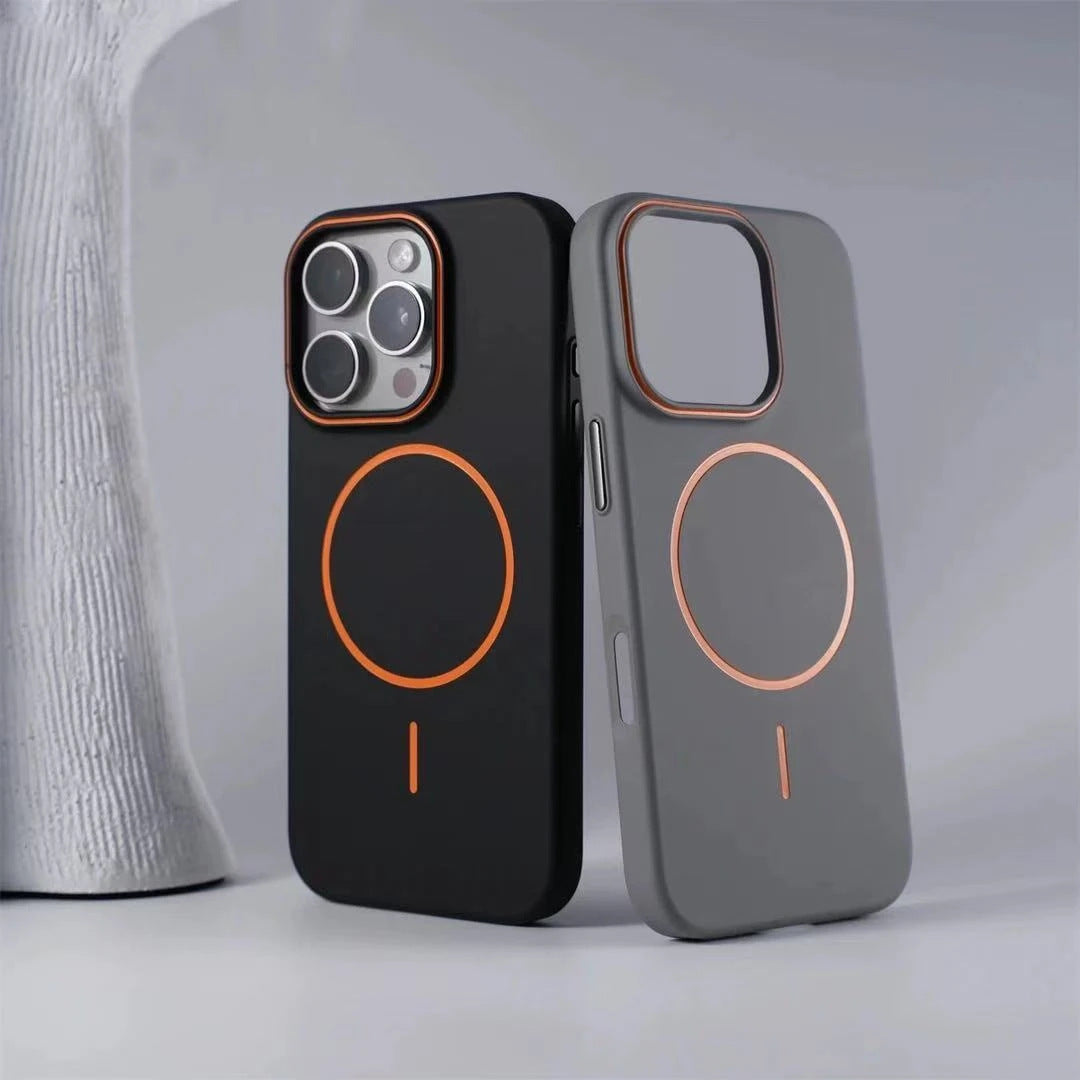 IPhone 16 Case Frosted Polycarbonate Magnetic Sleeve