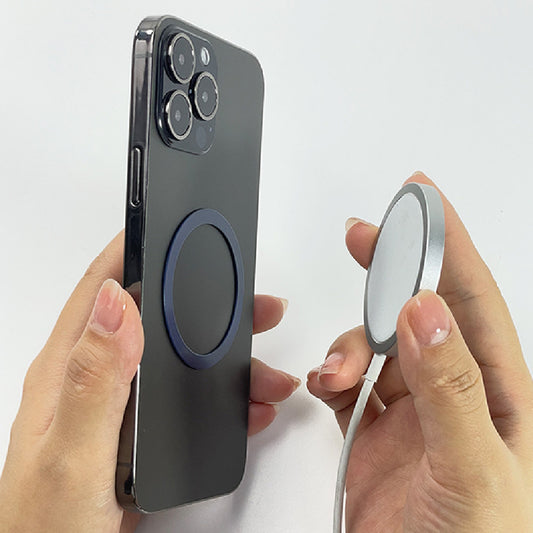 Magnetic Mobile Phone Holder Wireless Charging Sheet Black