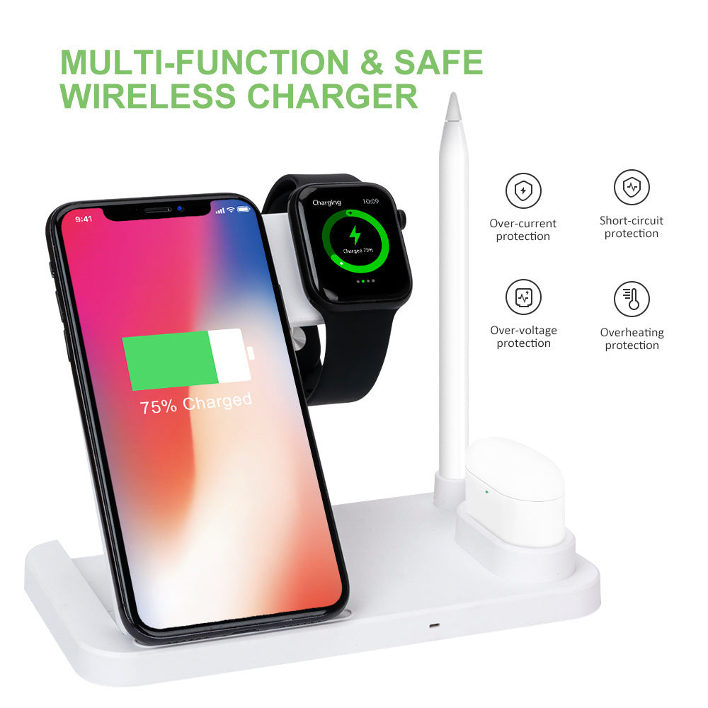 Neutral Quick Charge 15W Folding 4In1 Wireless Charger W30