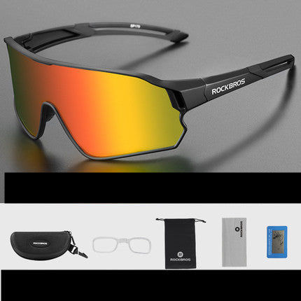 Photochromic Polarized Cycling Glasses Men Outdoor Running Sports UV400