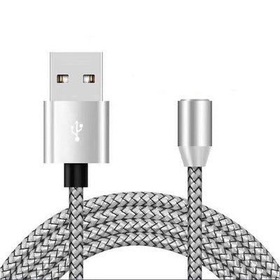 Three-In-One Magnetic Data Cable Micro USB Type-C Charging
