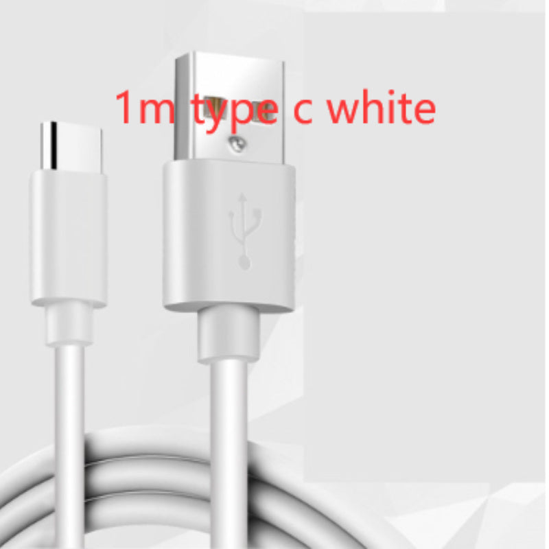 Android USB C Fast Charging Cable 1m 1.5m 2m White Black