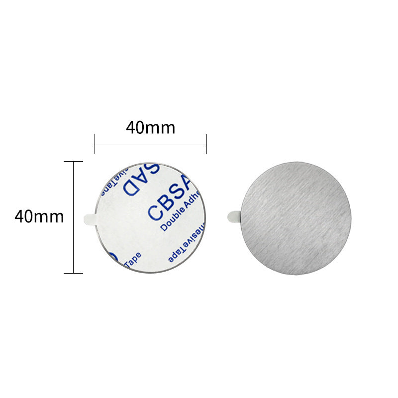 Magnetic Mobile Phone Holder Wireless Charging Sheet Black