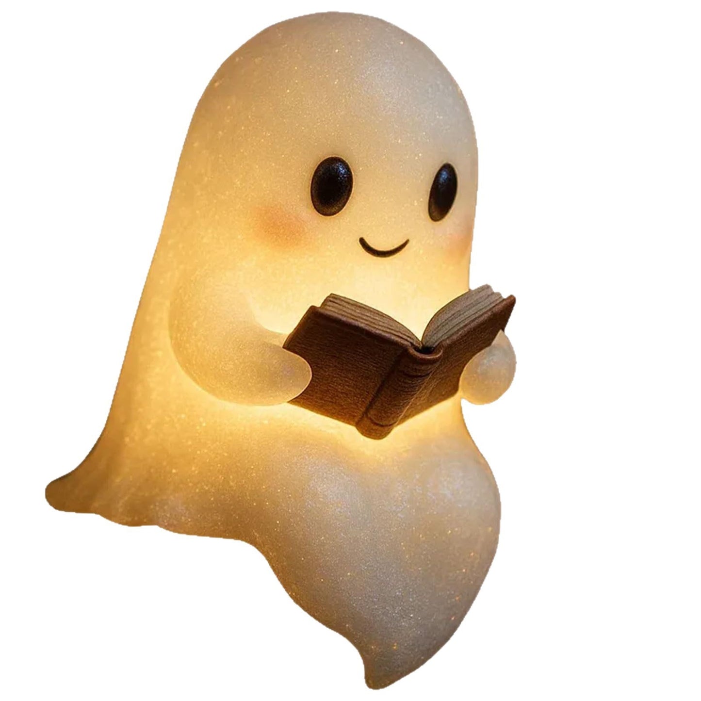 Cute LED Ghost Night Light Warm Bedside Lamp Kids Sleep Halloween Decoration