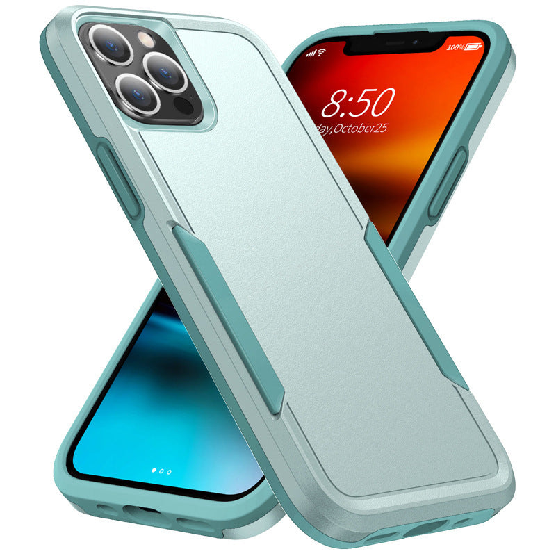 Frosted Silicone Shockproof Anti Fall Phone Case For iPhone